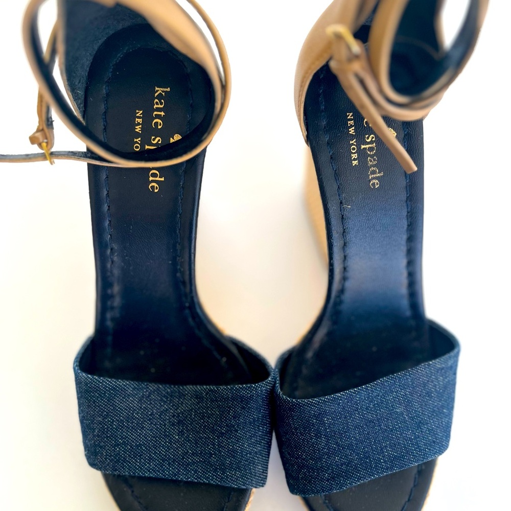 KATE SPADE Colorblock Pattern Espadrilles
